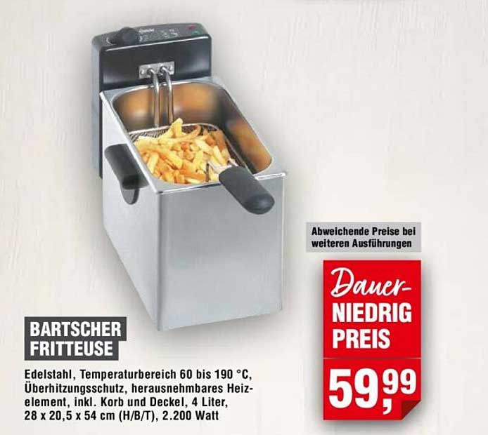 BARTSCHER FRITTEUSE