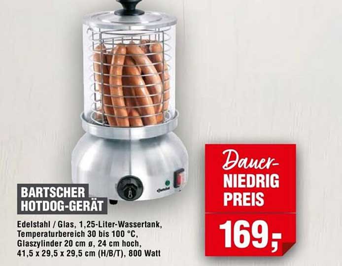 BARTSCHER HOTDOG-GERÄT