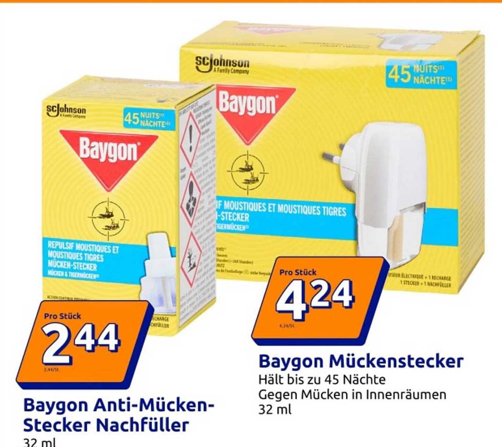 Baygon Anti-Mücken-Stecker Nachfüller