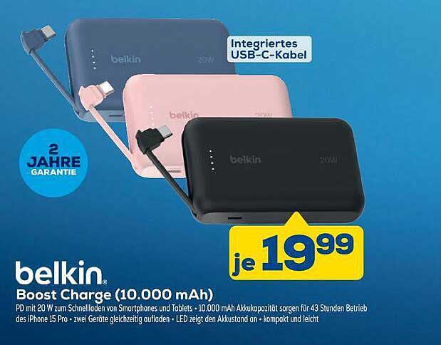 belkin Boost Charge (10.000 mAh)
