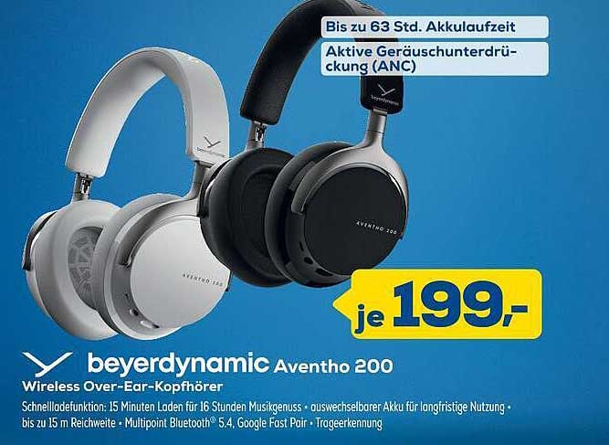 beyerdynamic Aventho 200 Wireless Over-Ear-Kopfhörer