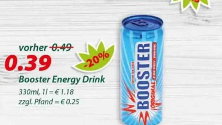 Booster Energy Drink