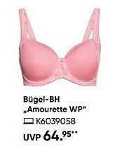 Bügel-BH „Amourette WP“ K6039058