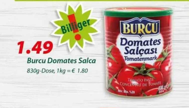 Burcu Domates Salca