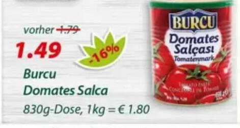 Burcu Domates Salca