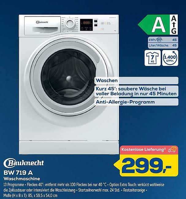 BW 719 A Waschmaschine