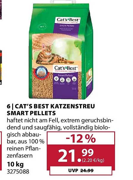 CAT'S BEST KATZENSTREU SMART PELLETS