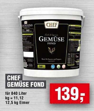 CHEF GEMÜSE FOND