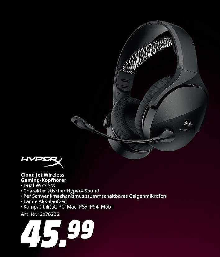 Cloud Jet Wireless Gaming-Kopfhörer