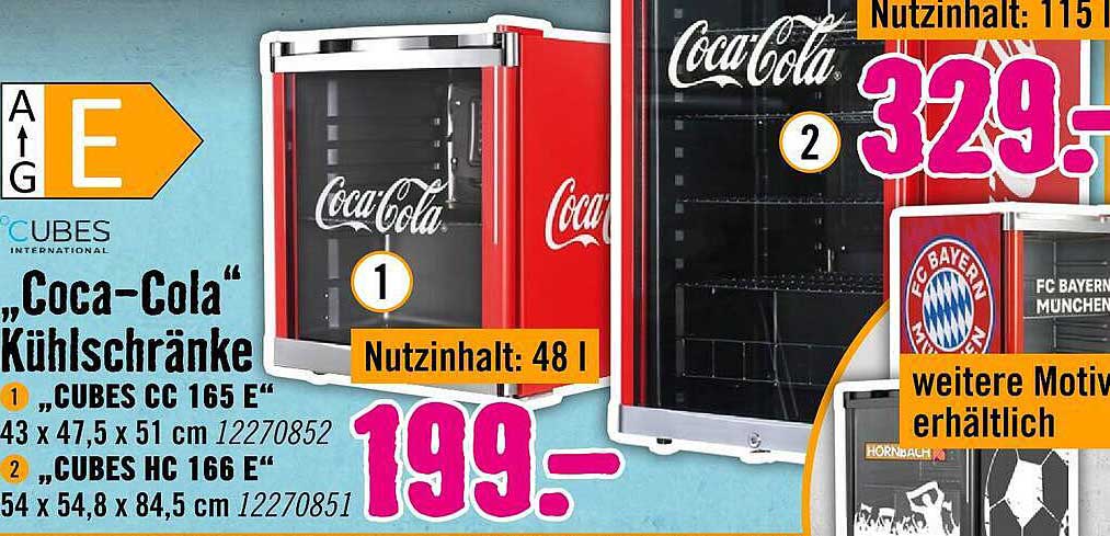 „Coca-Cola“ Kühlschränke