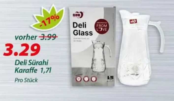 Deli Sürahı Karaffe 1,7l