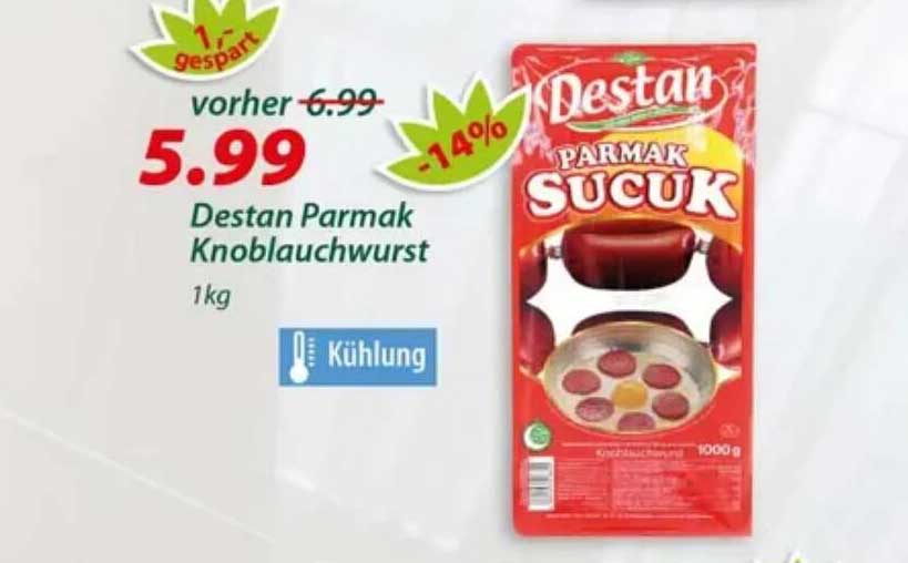 Destan Parmak Knoblauchwurst