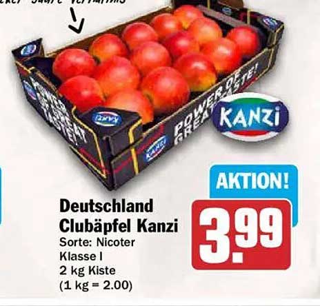 Deutschland Clubäpfel Kanzi