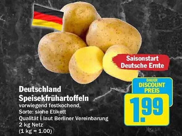 Deutschland Speisekartoffeln