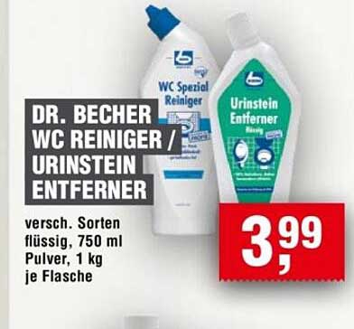 DR. BECHER WC REINIGER / URINSTEIN ENTFERNER