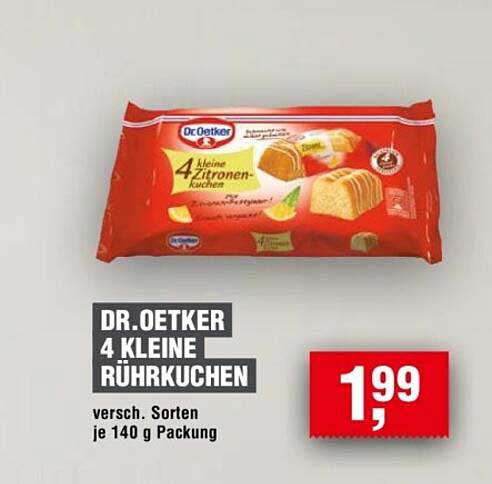 DR.OETKER 4 KLEINE RÜHRKUCHEN
