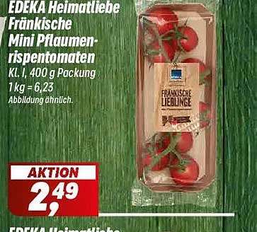 EDEKA Heimatliebe Fränkische Mini Pflaumen-rispentomaten
