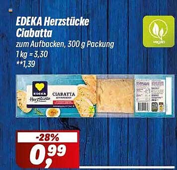 EDEKA Herzstücke Ciabatta