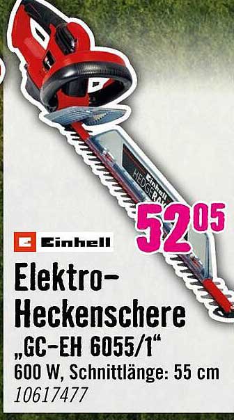 Einhell Elektro-Heckenschere „GC-EH 6055/1“
