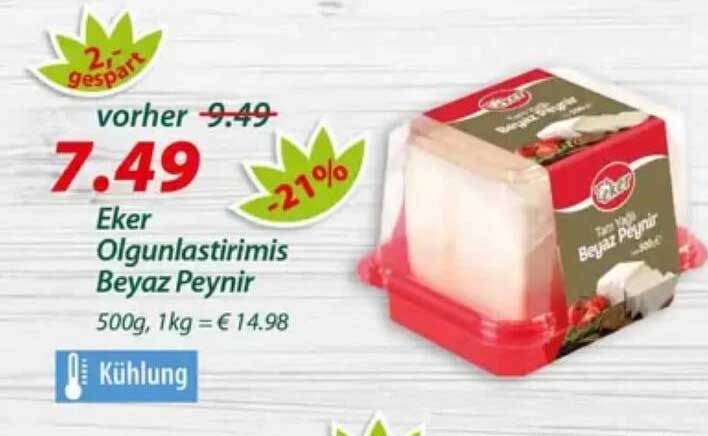 Eker Olgunlastirilmis Beyaz Peynir