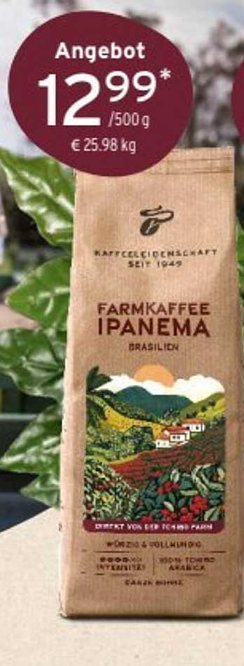 FARMKAFFEE IPANEMA BRASILIEN