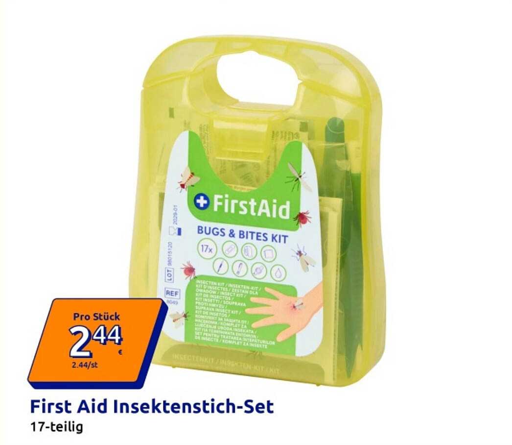 First Aid Insektenstich-Set