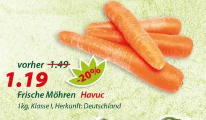 Frische Möhren Havuç