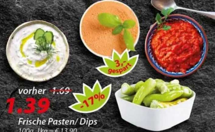 Frische Pasten/ Dips