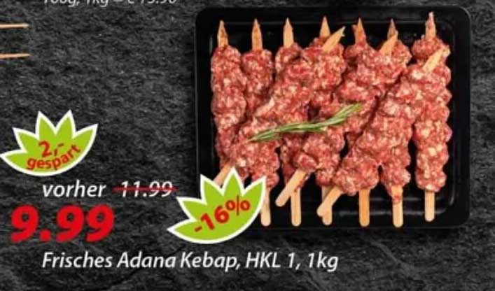 Frisches Adana Kebap, HKL 1, 1kg