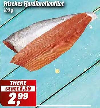 Frisches Fjordforellenfilet 100 g