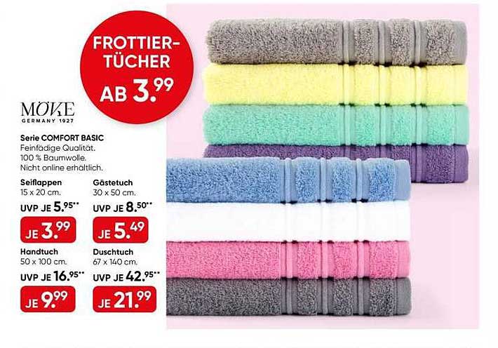 FROTTIER-TÜCHER AB 3.99