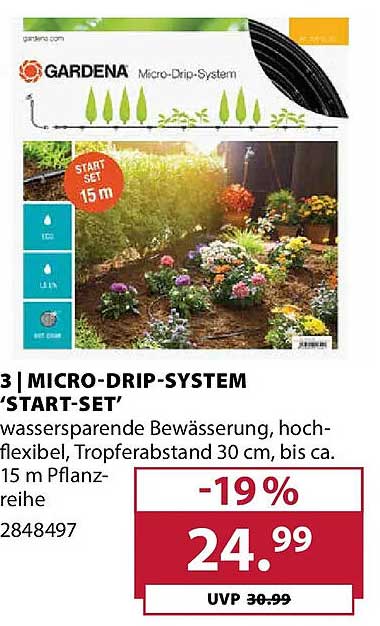 GARDENA Micro-Drip-System „START-SET“