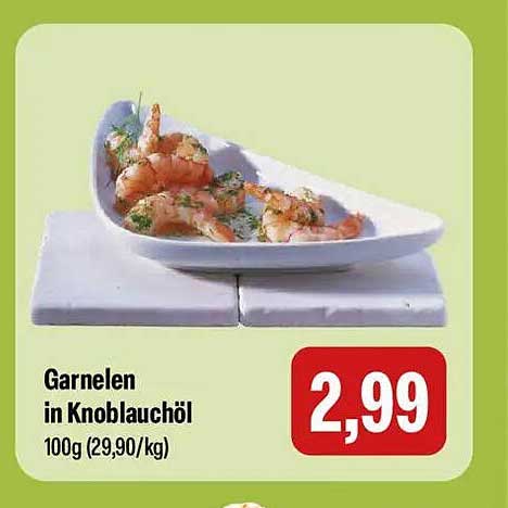 Garnelen in Knoblauchöl