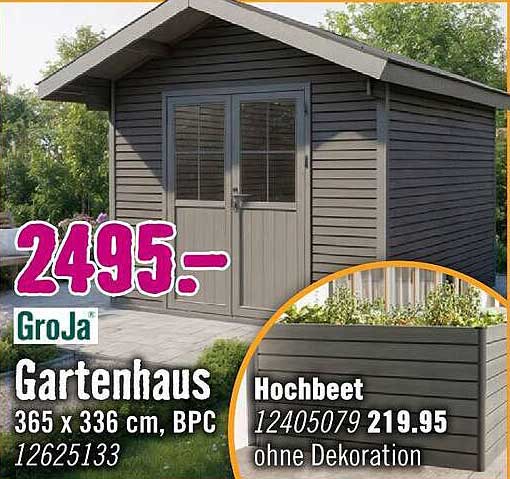Gartenhaus 365 x 336 cm, BPC 12625133
