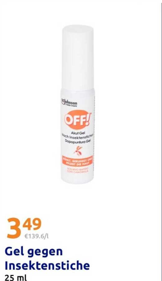 Gel gegen Insektenstiche 25 ml