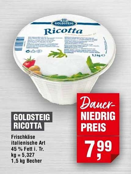 GOLDSTEIG RICOTTA