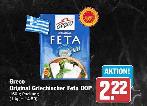 Greco Original Griechischer Feta DOP