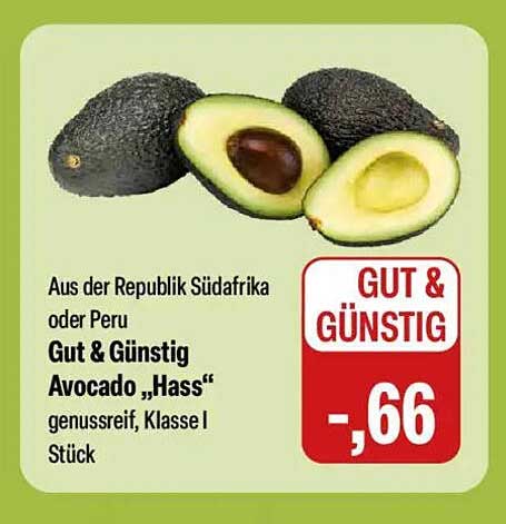 Gut & Günstig Avocado „Hass“