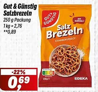 Gut & Günstig Salzbrezeln
