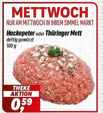 Hackepeter oder Thüringer Mett