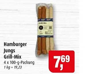 Hamburger Jungs Grill-Mix