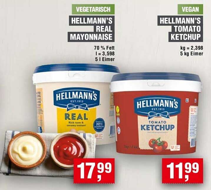 HELLMANN'S REAL MAYONNAISE