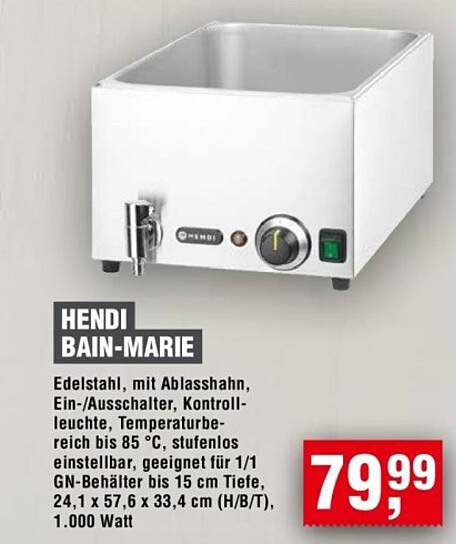 HENDI BAIN-MARIE