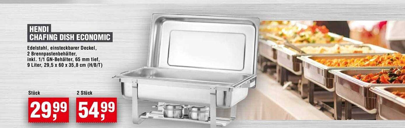 HENDI CHAFING DISH ECONOMIC