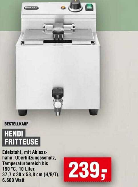HENDI FRITTEUSE
