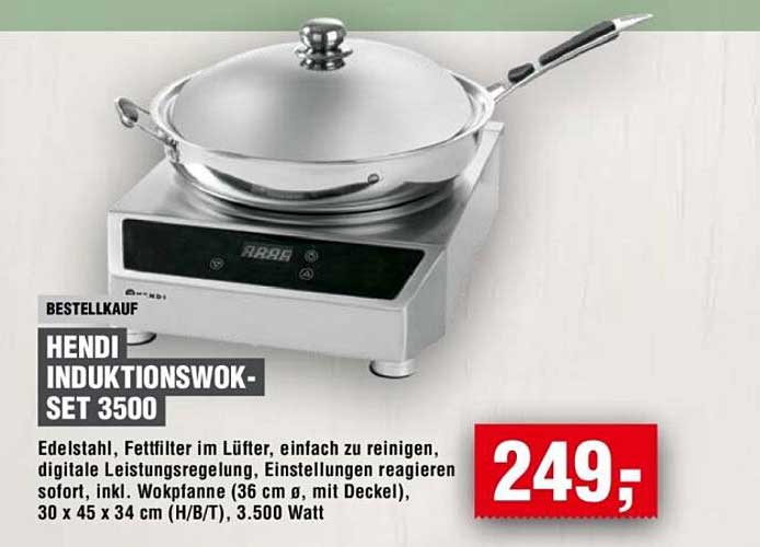 HENDI INDUKTIONSWOK-SET 3500