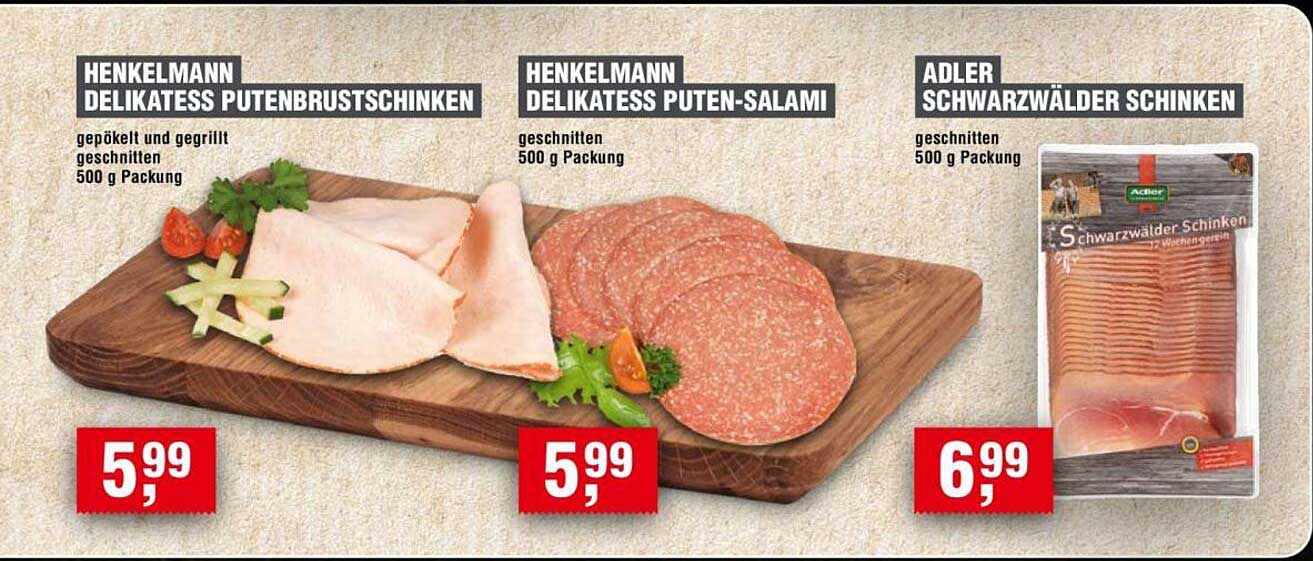 HENKELMANN DELIKATESS PUTENBRUSTSCHINKEN