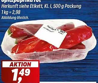 Herkunft siehe Etikett, Kl. I, 500 g Packung