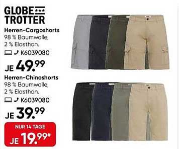 Herren-Cargoshorts