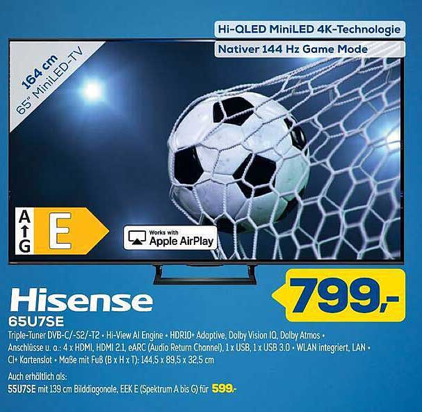 Hisense 65U7SE